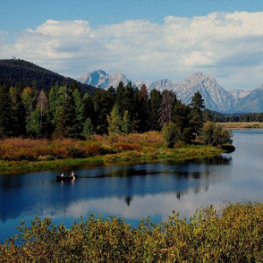 state wyoming - teton range