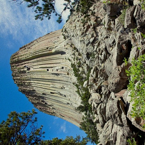 state wyoming - devils tower