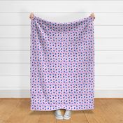 Shibori Pink & Blue Polka Dots