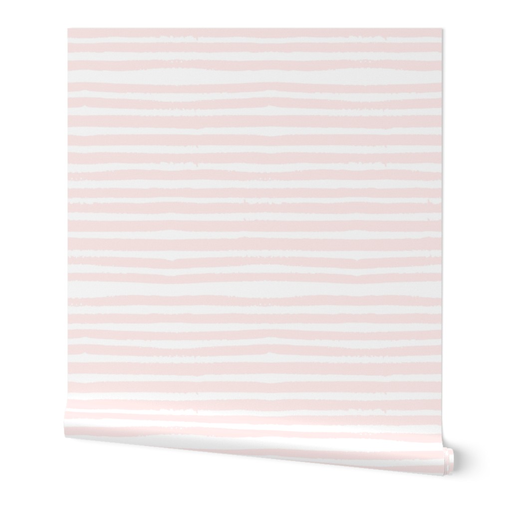 8" Shibori Pink Stripes