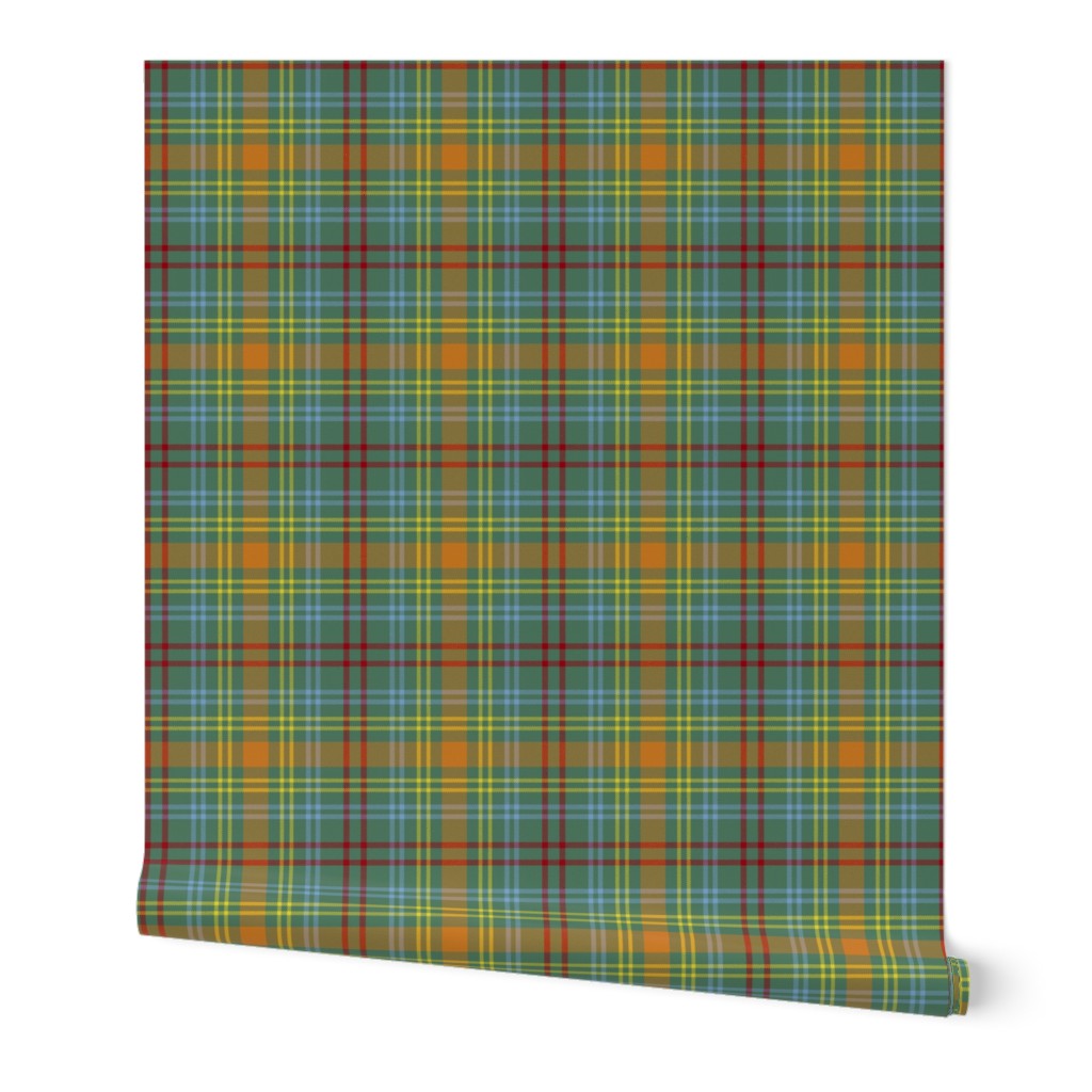 O'Brien tartan, 6" ancient colors