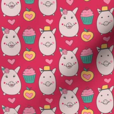 Classy pigs and cupcakes