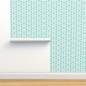 Mint heart polka dots (limited palette) by Su_G_©SuSchaefer