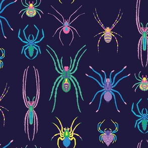 pop art spiders