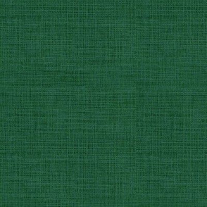 Linen, Deep Emerald Green