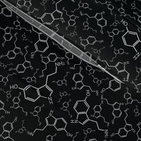 Serotonin (black/gray)