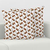 thanksgiving turkey // turkey trot cute bird autumn fall turkeys thanksgiving fabric