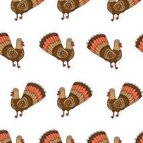 thanksgiving turkeys // turkey trot bird cute birds autumn fall