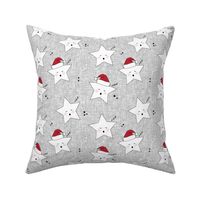 sleepy stars || holiday red