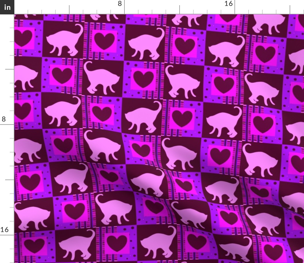 Pink Cats and Deep Red Hearts