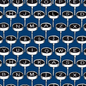 Infinite Typewriter: Bg. Blue