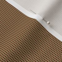 Pollen Dots - Iron Grey on Chocolate Fudge