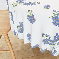 Forget Me Nots (Small Pattern)