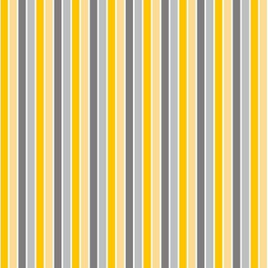 Grey Yellow Stripe