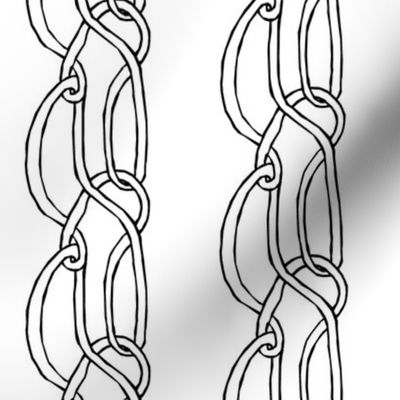 Black and White Chain