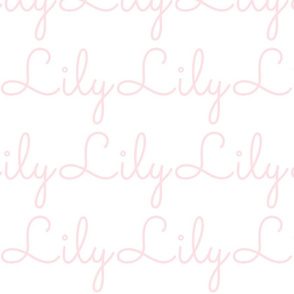 personalized girly print