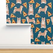 shiba inu dog cute food pizza fabric best shiba inu dog fabric for japanese shiba inu dog owners