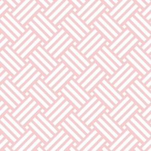 Geometric Basket Weave - Blossom