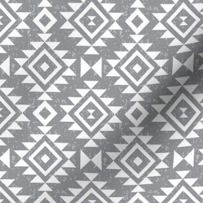 Textured Aztec - Whisper