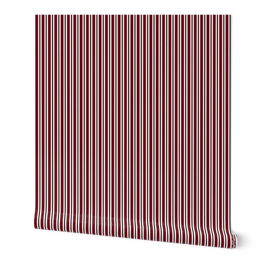 Garnet and black team color_stripe