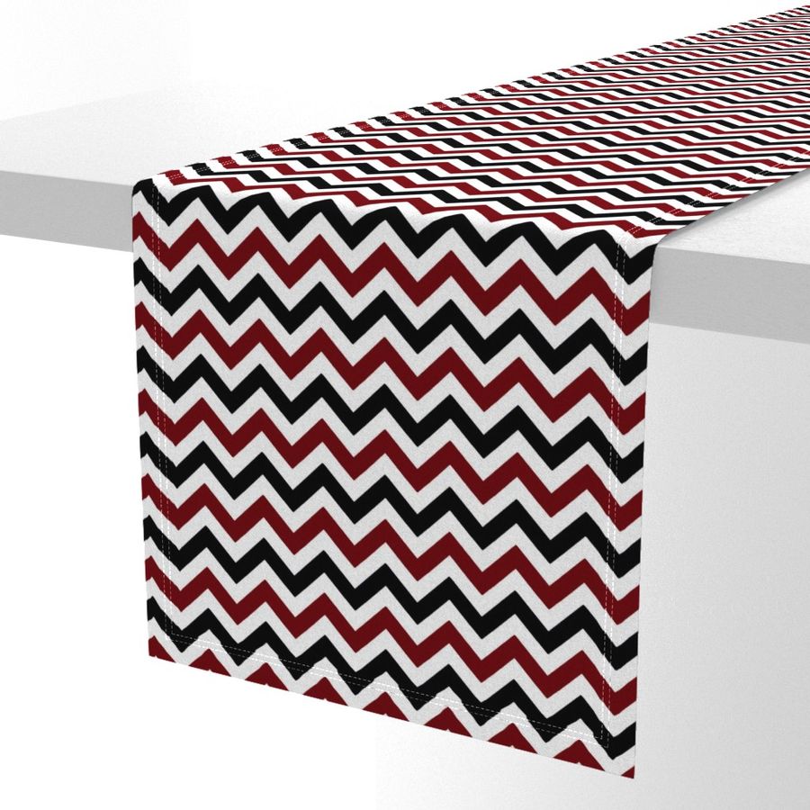 Garnet and black team color_Chevron