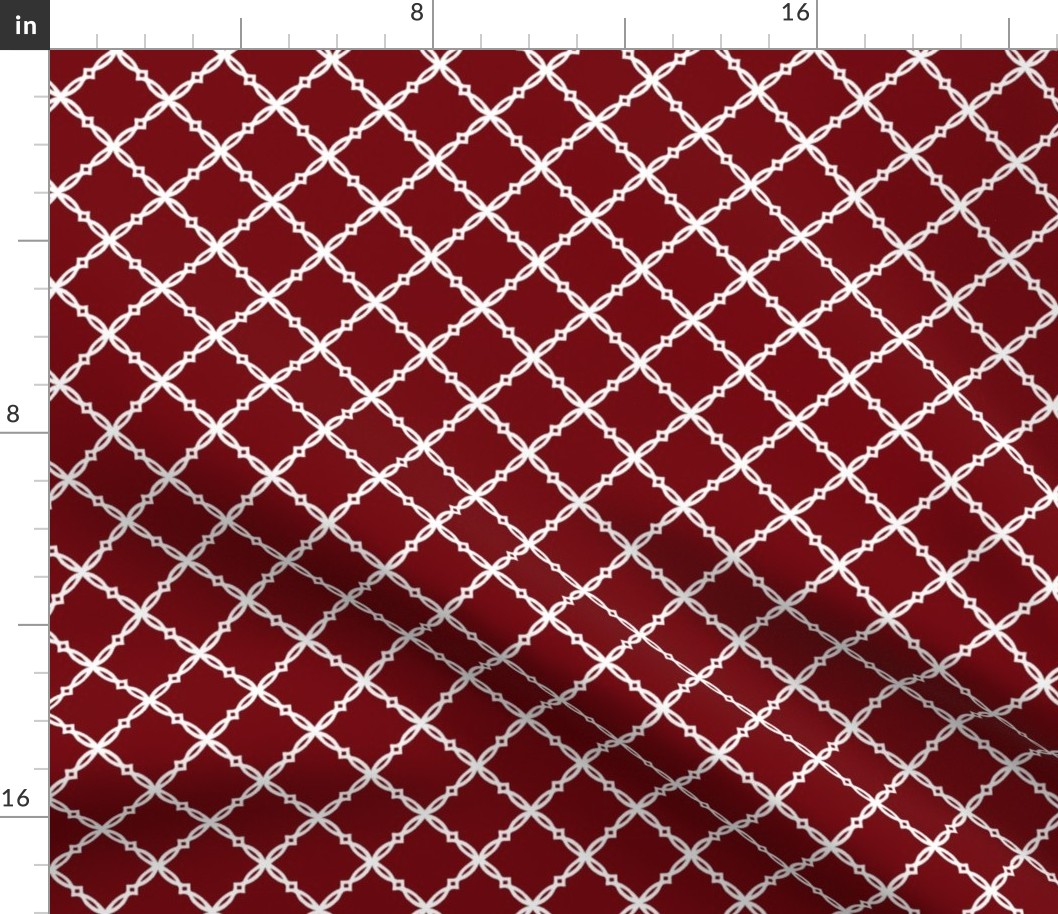 Garnet and black team color_Trellis_Garnet