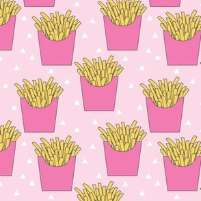 french-fries-with-pink-box on pink