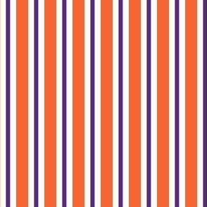 Orange and purple team color_stripe
