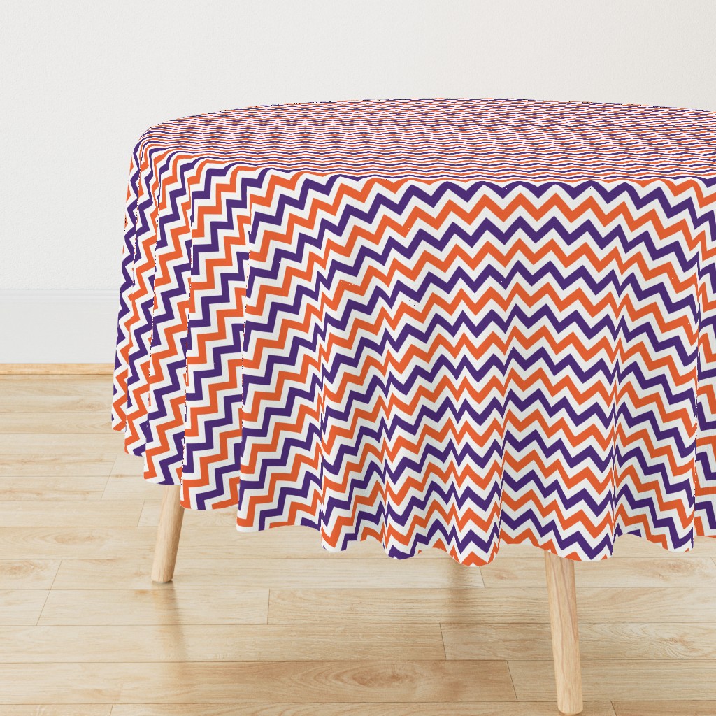 Orange and purple team color_Chevron