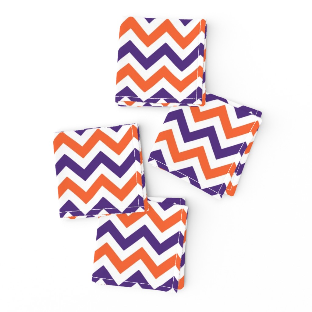 Orange and purple team color_Chevron