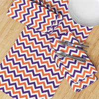 Orange and purple team color_Chevron