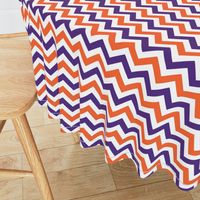 Orange and purple team color_Chevron