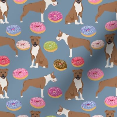 staffordshire terrier dog cute smiling dogs pet dog pets donuts food cute novelty staffie dog