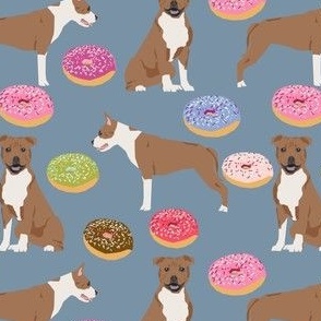 staffordshire terrier dog cute smiling dogs pet dog pets donuts food cute novelty staffie dog