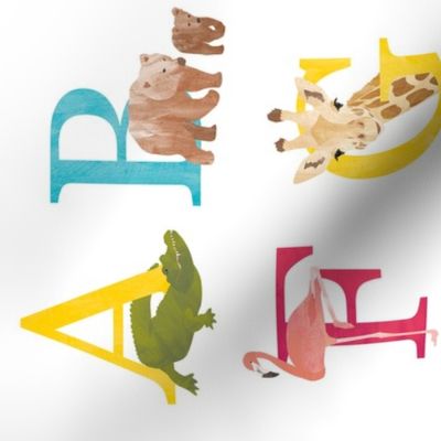 Animal ABC for kids - alphabet letters