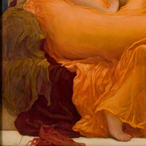 Frederic-Leighton-Flaming-June-Museo-de-Arte-de-Ponce