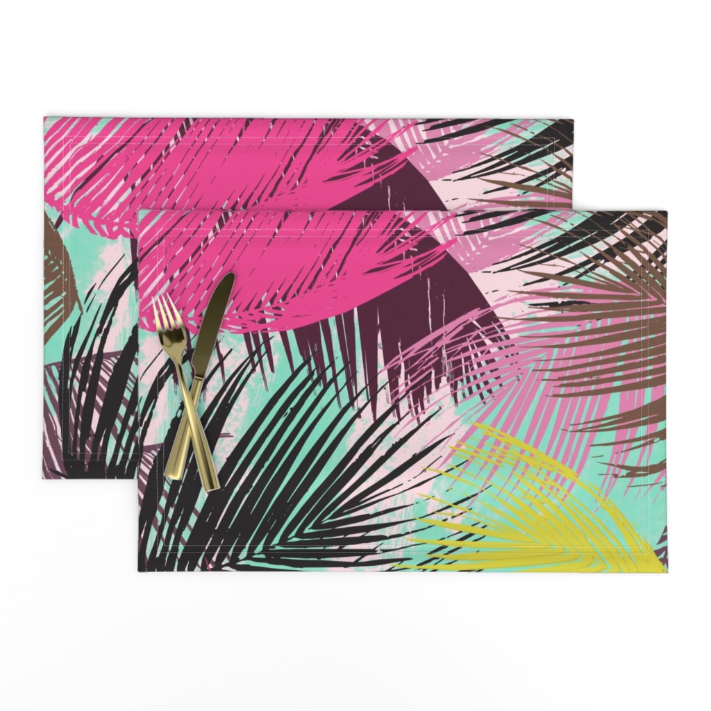 Tropical Palm Leaves