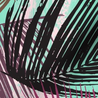 Tropical Palm Leaves