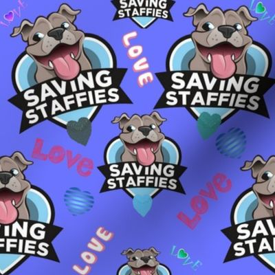 Saving Staffies - Charity Design