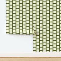 16-19C Olive Green Ombre Bricks || Forest Cream Off White Geometric Squares || Graphic Sage Green _Miss Chiff Designs