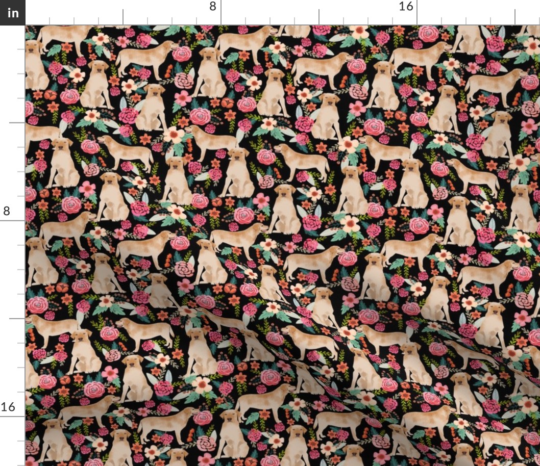 labrador fabric cute florals dog fabric cute yellow labrador retriever fabric for dog owners