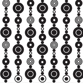 Black White Circles