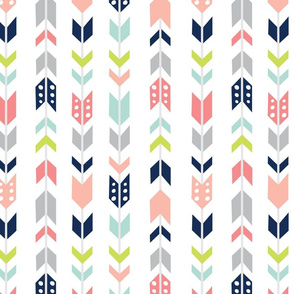 chasing_chevron__blush_coral_navy_lime