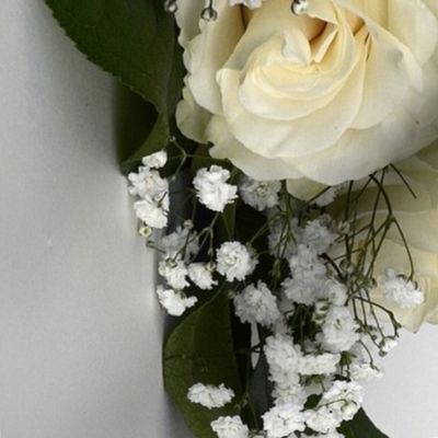 wedding flower placemat