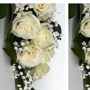 wedding flower placemat