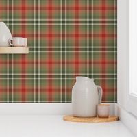 Happy Hollydays Windowpane Plaid