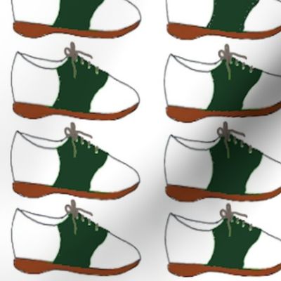 Saddle Shoe-Green