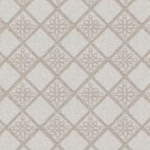 Antique French Tile - biscuit beige