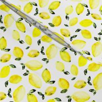 Watercolor lemons