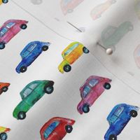Watercolor cars